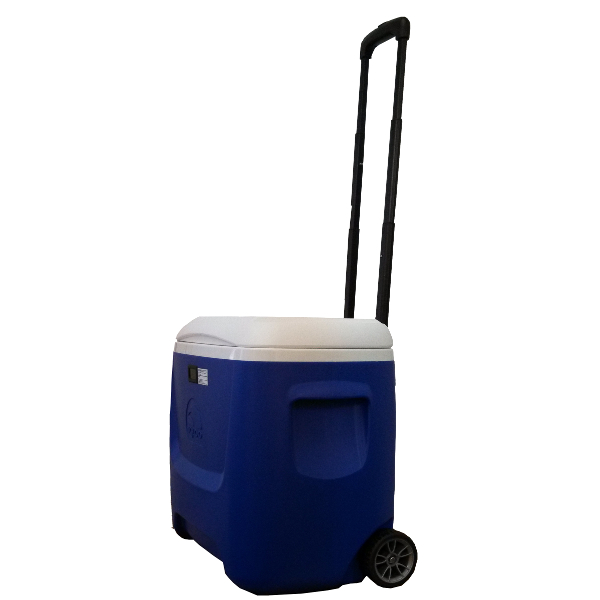 26 Litre cooler box, temperature display with wheels, Cooler Box